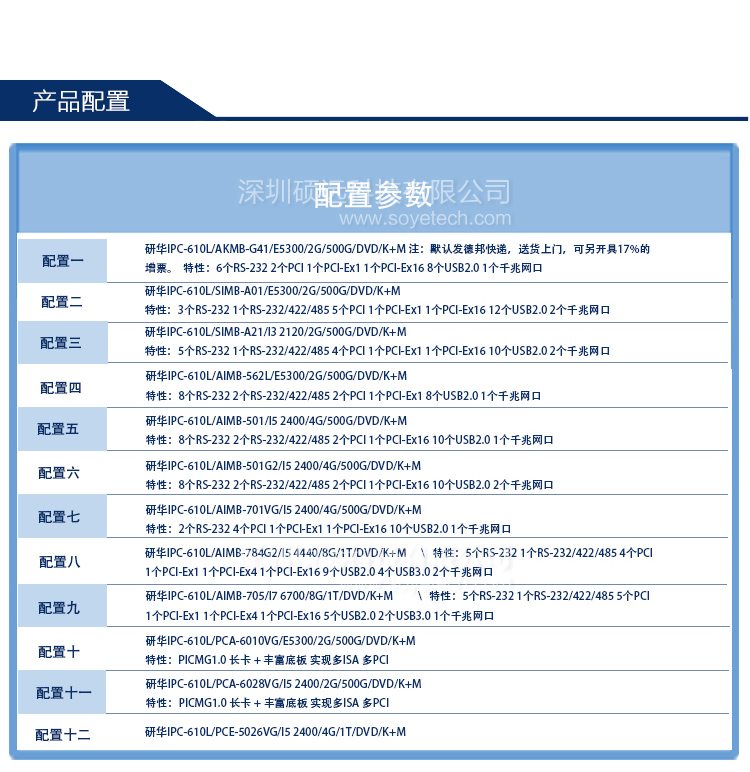 研華工控機IPC-610L原裝全新正品研華工控主機