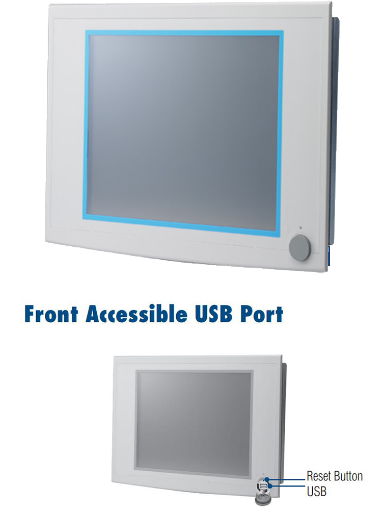 全新研華無風(fēng)扇嵌入式工控機 多功能平板電腦 IPPC-6172A