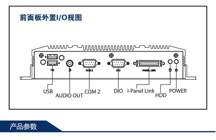 全新研華 無(wú)風(fēng)扇嵌入式工控機(jī) 超緊湊ARK-1000系列 ARK-1503