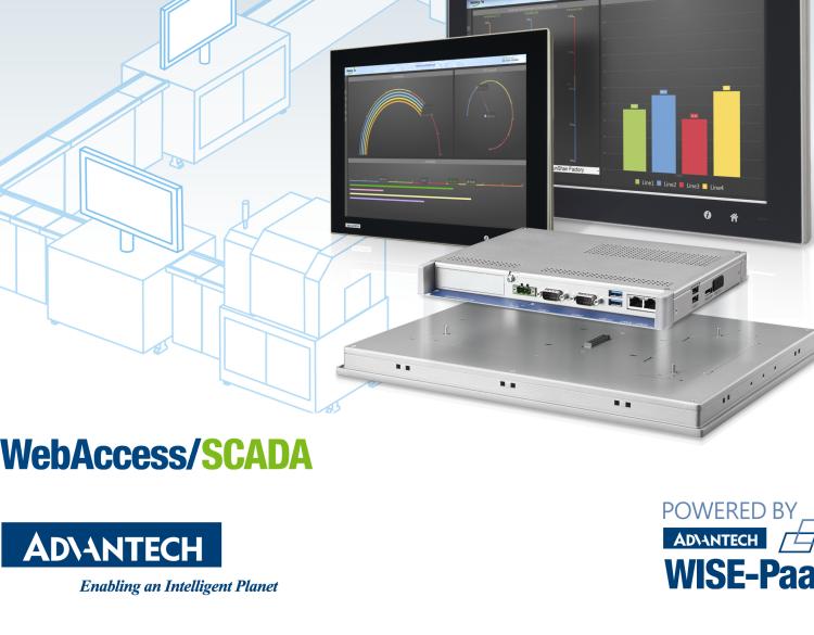 研華ESRP-SCA-TPCB200 Process Visualization with Various Display Sizes