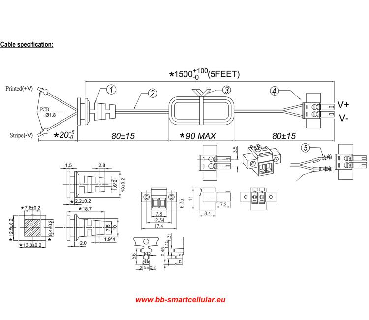 研華BB-RPS-v2-WR2-EU Wall Power supply, ICR-32xx, v2, EU plug