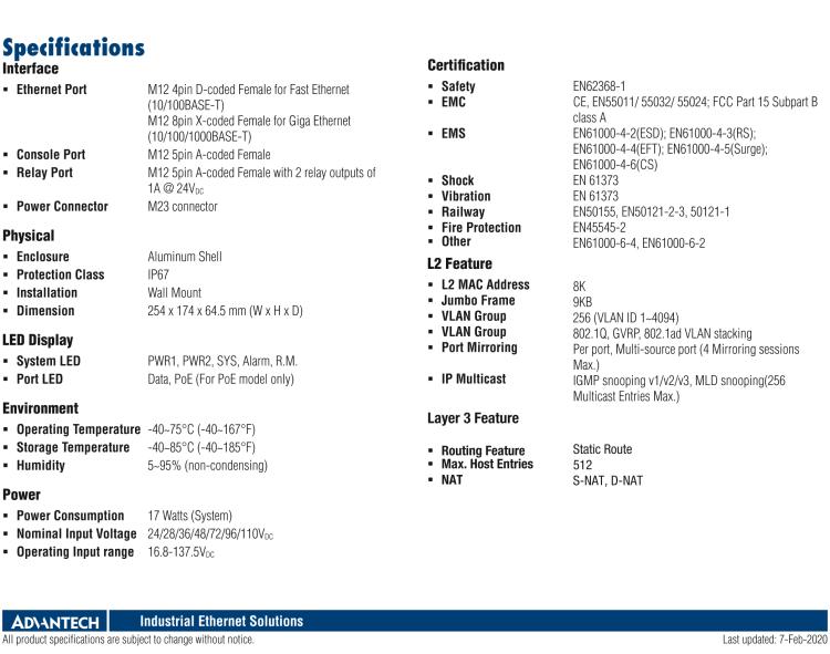 研華EKI-9512E-4GRX Layer 3 managed Ethernet Switch with 8 x Fast Ethernet and 4 x Giga Ethernet ports