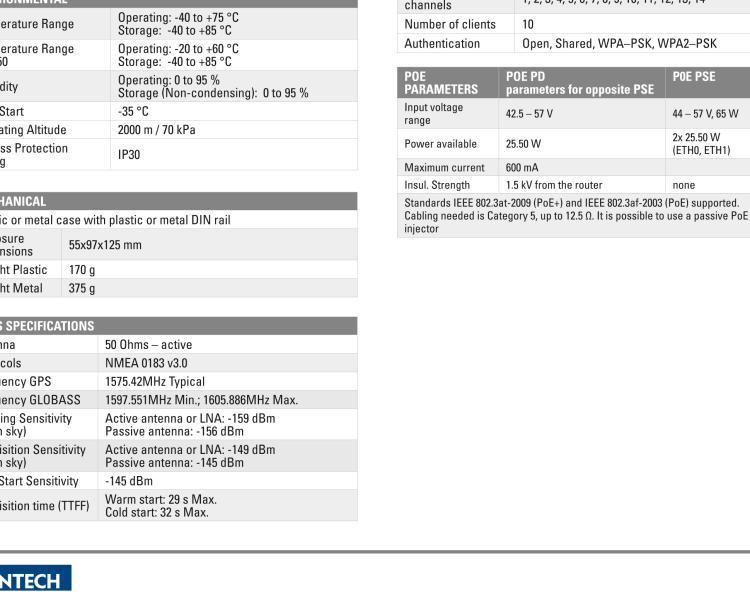 研華BB-SR30500020-SWH SmartFlex, NAM, 2x Ethernet, Metal, Without Accessories