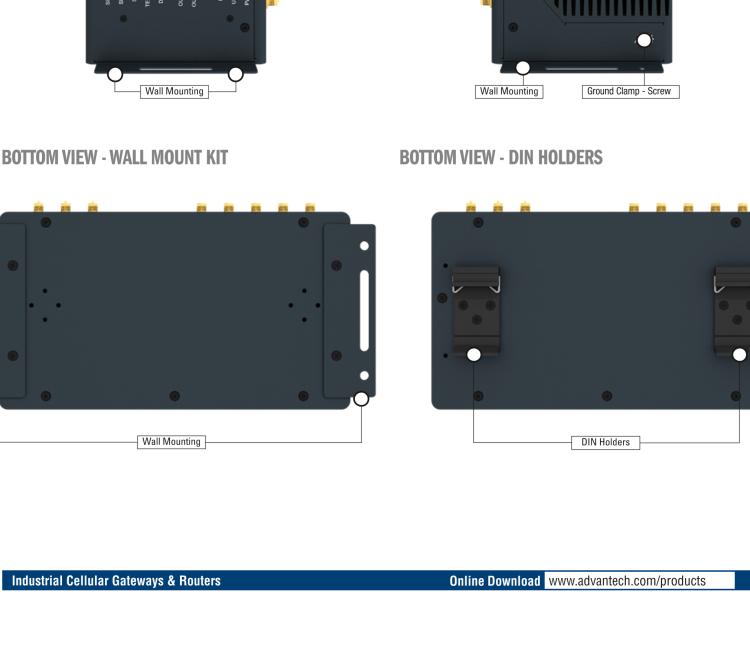 研華ICR-4453 ICR-4400, EUROPE, NAM, 5x Ethernet, 1x RS232, 1x RS485, CAN, SFP, USB, SD, Without Accessories