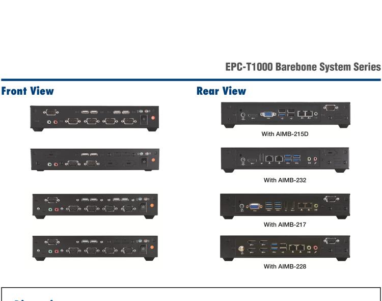 研華EPC-T1217 板載Intel? 奔騰 4核 N4200 處理器。支持雙重顯示，無風(fēng)扇設(shè)計(jì)，1U超薄高度，支持上架。