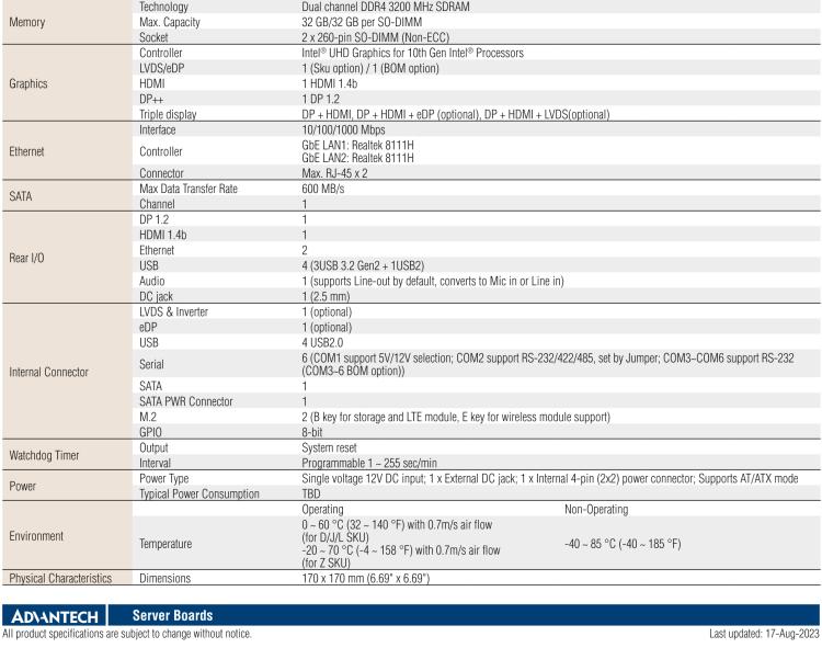 研華AIMB-218 板載Intel? 第8代 奔騰/賽揚(yáng)/凌動系列處理器。支持獨(dú)立三顯，超薄緊湊，無風(fēng)扇設(shè)計(jì)，支持寬溫。