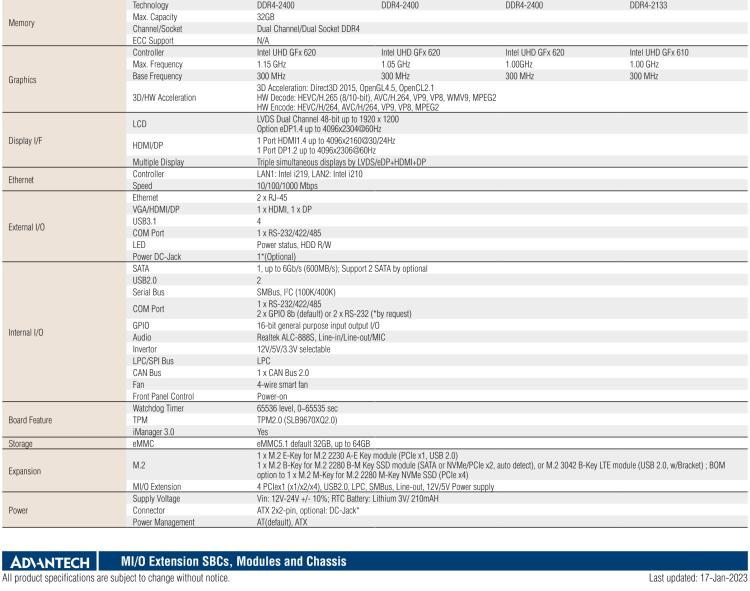 研華MIO-5373 第八代 Intel 低功耗高性能 超極本CPU 3.5寸嵌入式單板，性能提升40%