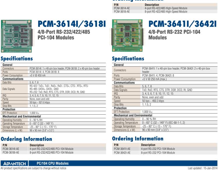 研華PCM-3117 PCI 到 ISA 橋接模塊