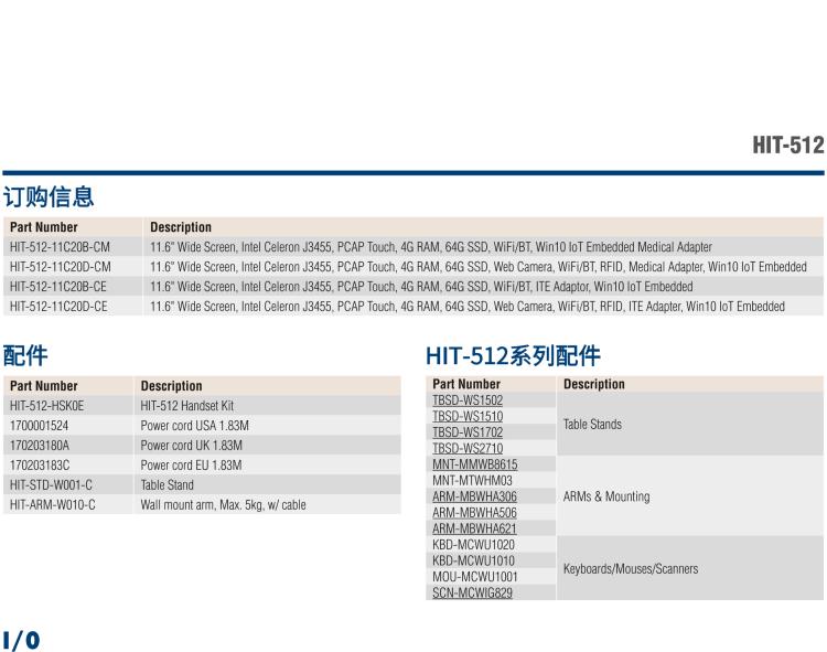 研華HIT-512 11.6" 一體式信息終端，專為醫(yī)療與智能零售而設(shè)計