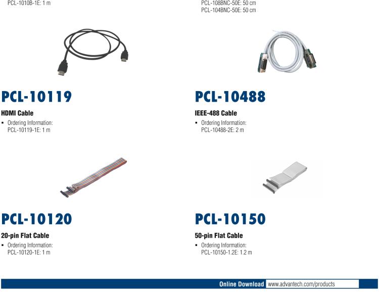 研華PCL-10125 3m DB-25屏蔽線(xiàn)纜